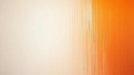 Poster - Abstract Orange and White Gradient Background.