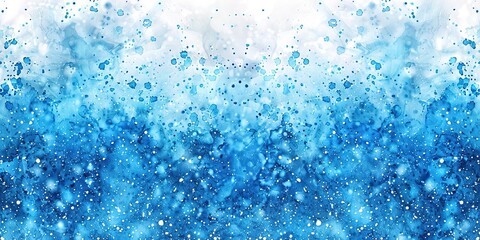 Wall Mural - water drops on blue