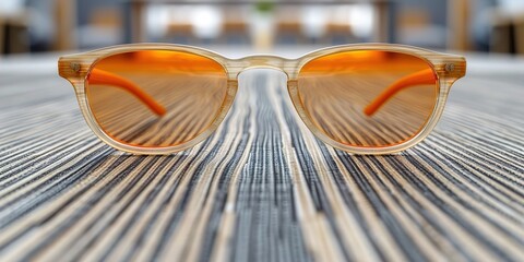 Canvas Print - glasses on the table