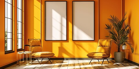 Canvas Print - interior of a room