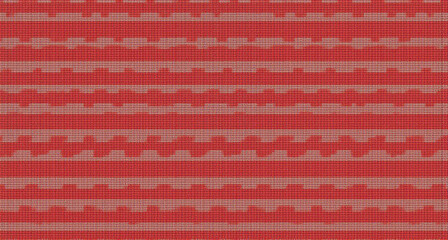 Canvas Print - red knitted background