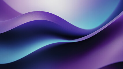 Wall Mural - Abstract background violet blue color flow grainy wave light noise texture