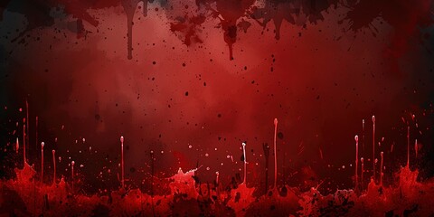 red grunge background