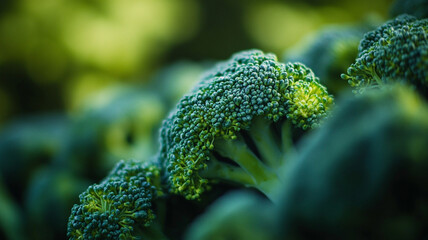 close up of broccoli