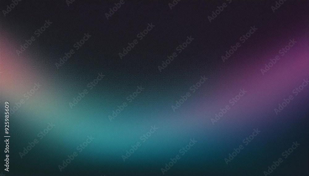 aurora borealis abstract grainy gradient landscape, dark background ...