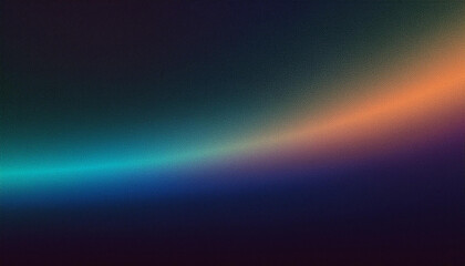 Wall Mural - aurora borealis abstract grainy gradient landscape, dark background banner poster