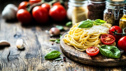 Fresh and Juicy Tomato on Vine - Healthy Organic Ingredient for Cooking and Salads