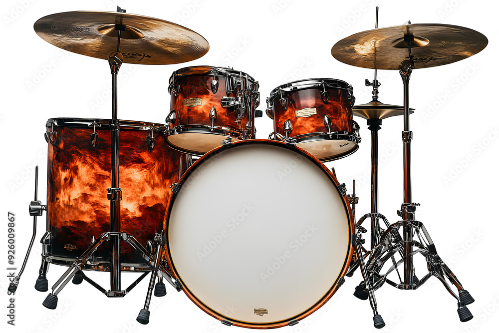 drum kit isolated on transparent background ,drum set png , Stock ...