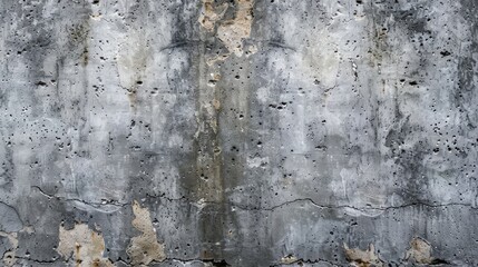 Poster - Rough, concrete wall with exposed aggregate.