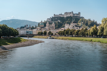 Salzburg Austria in summer, travel destination