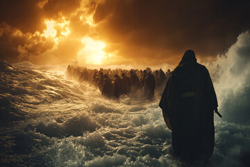 Canvas Print - Faith in the Storm.