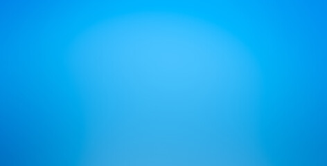 Wall Mural - light blue gradient blurred abstract background, banner