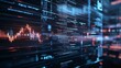 © Achirawee - Trend analysis, futuristic screens with dynamic data, 3D illustration