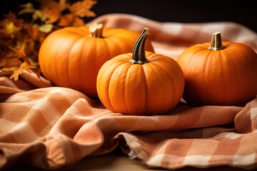 Wall Mural - Pumpkins decoration vegetable squash.