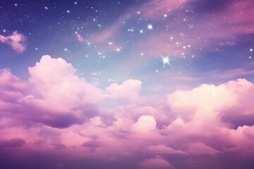 Wall Mural - Dreamy Romantic Sky sky backgrounds outdoors.