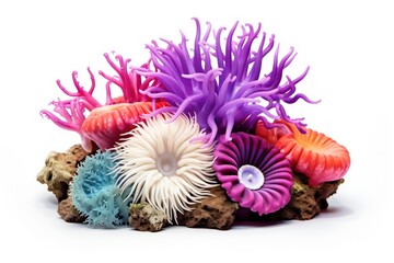 Sticker - Sea anemone nature food reef.