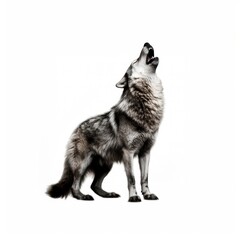 Sticker - Wolf animal mammal dog.