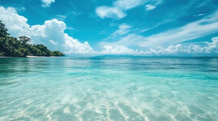 Poster - Crystal Clear Waters of a Tropical Paradise