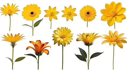 Sticker - Set of flower