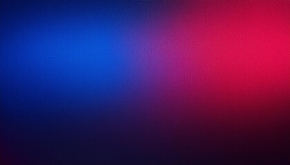Leinwandbilder - Abstract Dual Color Gradient Background. Vibrant Red and Blue Textured Design, Ideal for Political Campaigns or Patriotic Themes Reflecting USA Flag Colors and Symbolic Divides