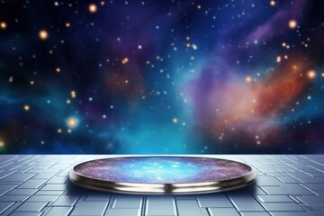 galaxy background night sky illuminated.