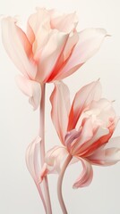 Poster - Tulip flower petal plant inflorescence.