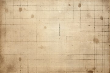 Poster - Distressed Grid pattern paper architecture backgrounds.