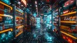 © ahmadartworks - Shopping Trends and Predictive Analytics in Retail, Market Analysis Concept, Advanced Data Visualization