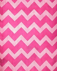 Poster - pink chevron background