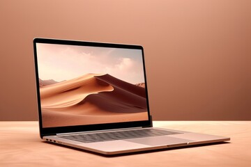 Canvas Print - laptop computer portability electronics.