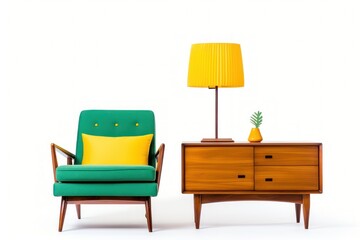 Sticker - Stylish retro furniture and decor