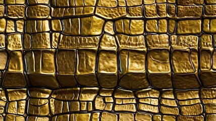 Poster - crocodile skin texture background