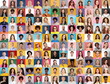 © New Africa - Many people of different races and ages. Collage of portraits