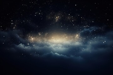 Wall Mural - cloud in sky sparkle light glitter effect backgrounds astronomy outdoors.