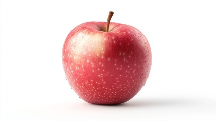 Close-up of a Fresh Red Apple