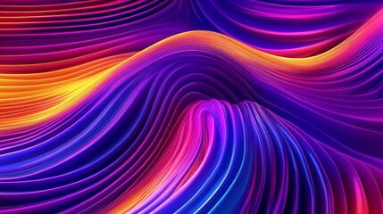Wall Mural - abstract colorful swirls