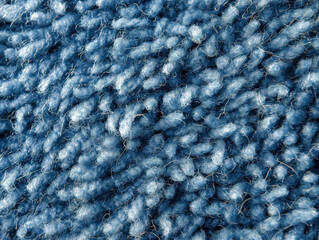 Sticker - Blue Felt Texture