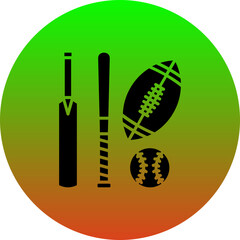 Sticker - Sporting goods Icon