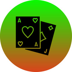 Sticker - Cards Icon