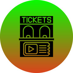 Sticker - Ticket office Icon