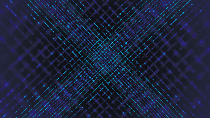 Wall Mural - Futuristic background of lines. Rays in the form of dotted points. Abstract geometric, technological background. Technology concept. Big data. Vector illustration