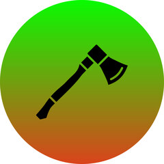 Wall Mural - Axe tool Icon