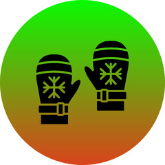 Sticker - Mitten Icon