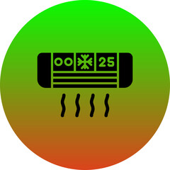 Sticker - Air conditioner Icon