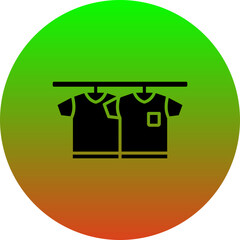 Poster - Clothes rail Icon