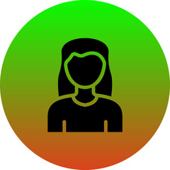 Sticker - Woman Icon