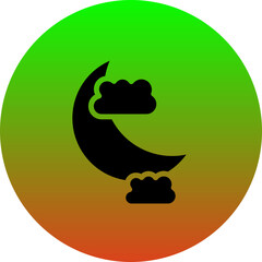 Poster - Moon Icon