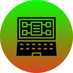 Poster - Laptop Icon