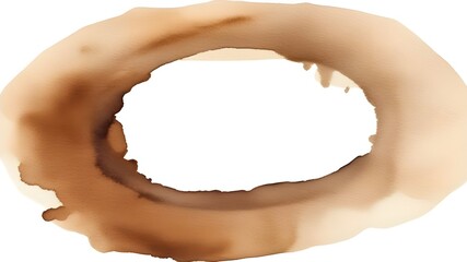 A brown stain ring