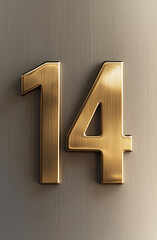 3d golden number 14